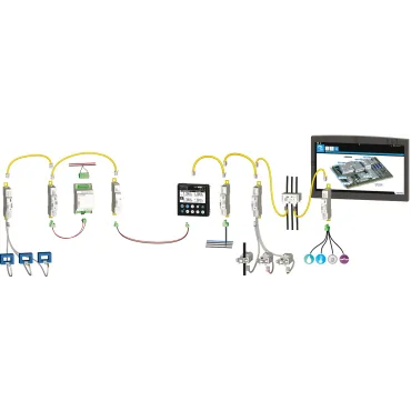 DIRIS Digiware Uac - Messung, Verwaltung und Analyse der Energie - EXPLODED_VIEW_EXT